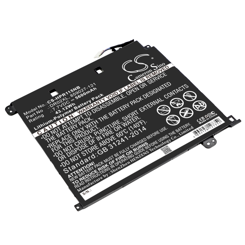 Batterie Sostituisce DR02XL