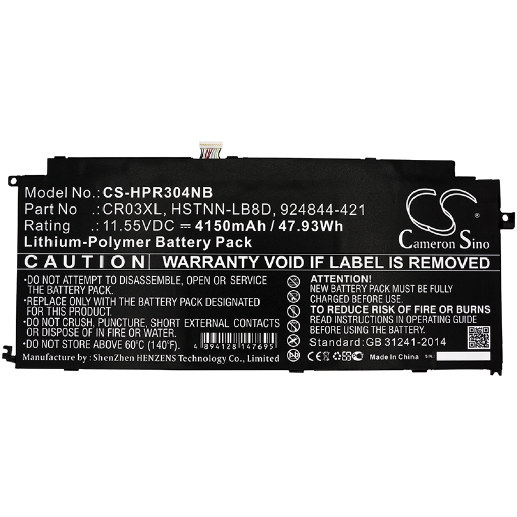 Batterie Sostituisce HSTNN-LB8D