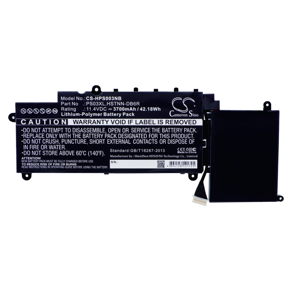 Batterie Sostituisce HSTNN-DB6R