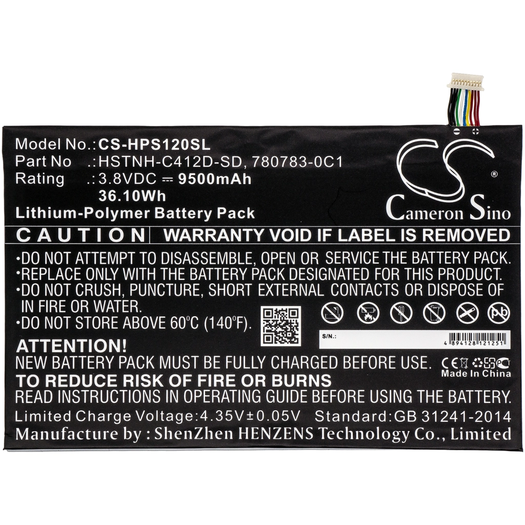 Batterie Sostituisce HSTNH-C412D-SD