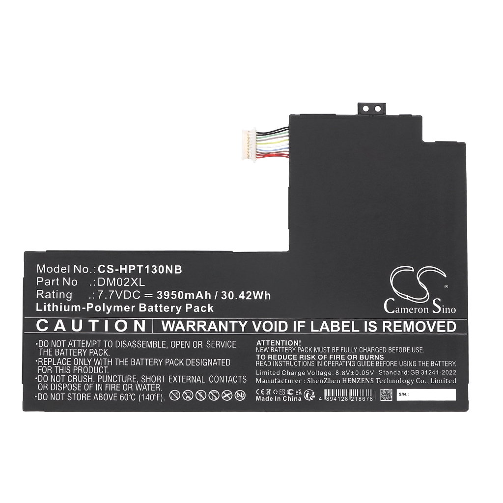 Batterie Batteria notebook CS-HPT130NB