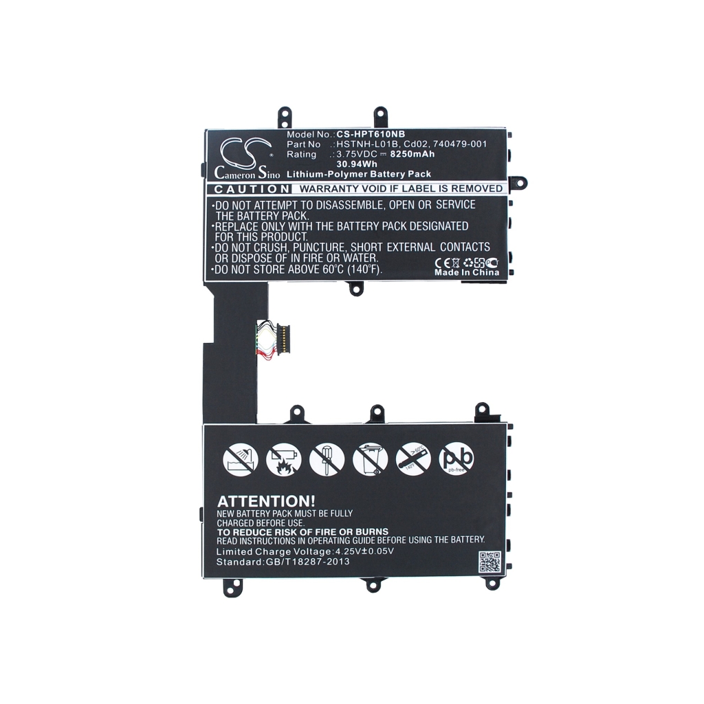 Batteria notebook HP CS-HPT610NB