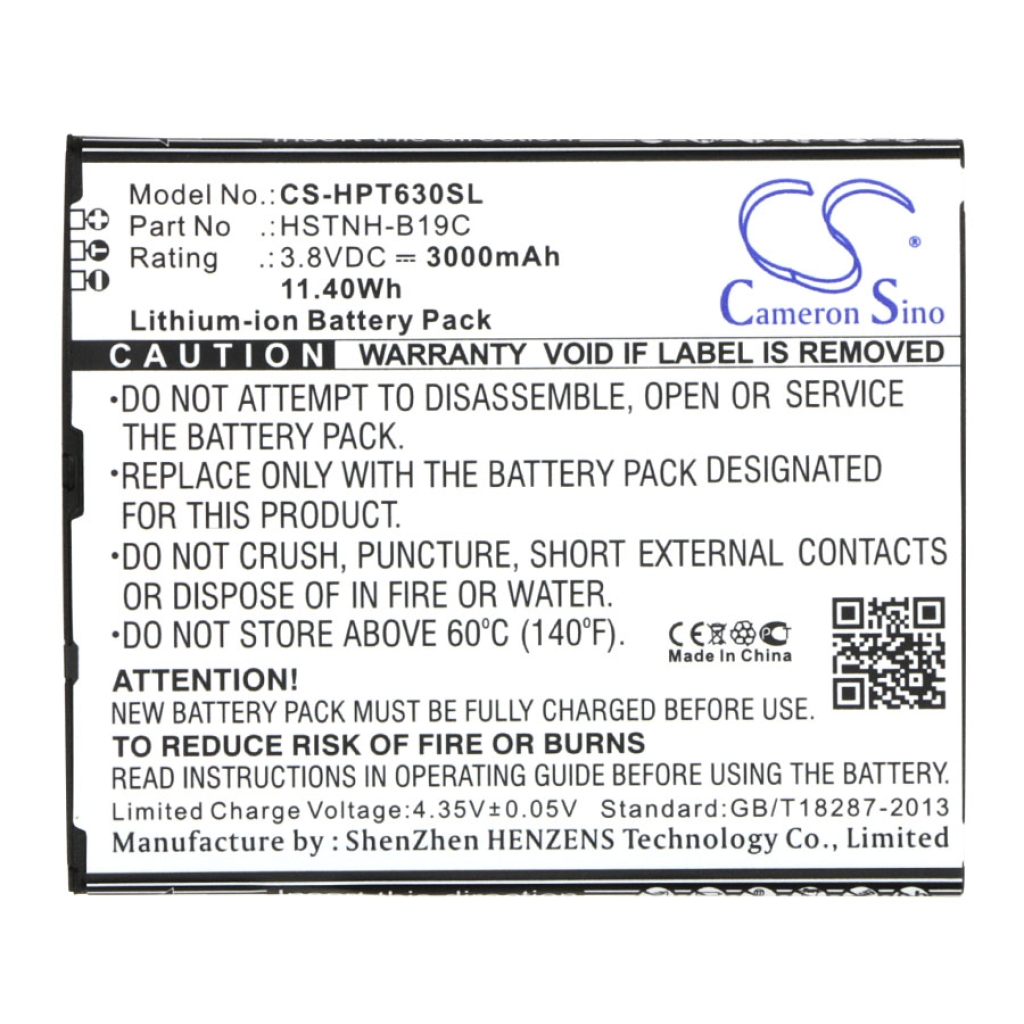 Batterie Sostituisce HSTNH-B19C-S