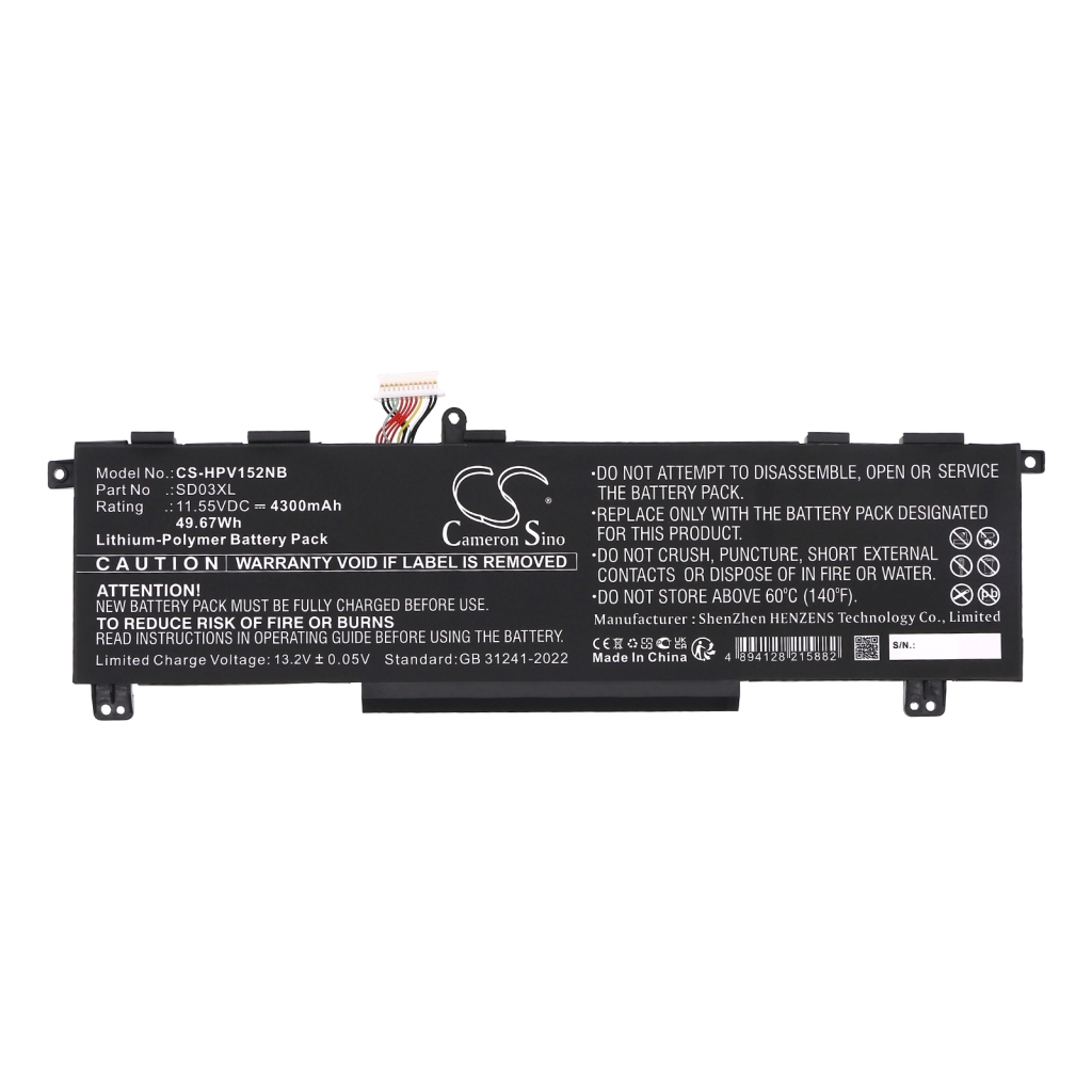 Batterie Sostituisce L84394-005