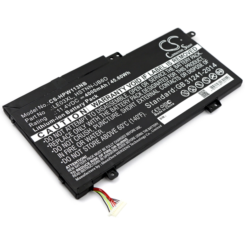 Batteria notebook HP M9F84EA (CS-HPW113NB)