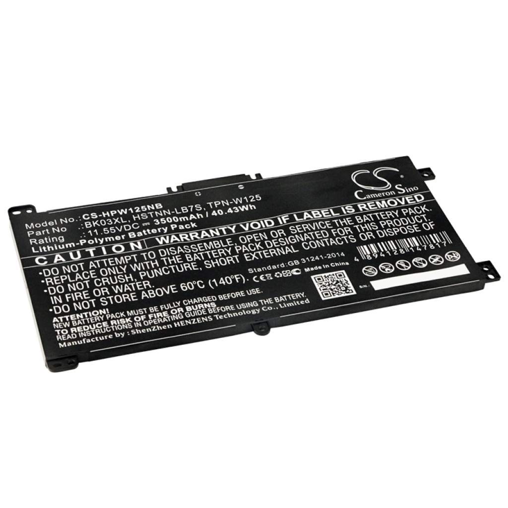 Batteria notebook HP Pavilion X360 14-BA095NIA (CS-HPW125NB)