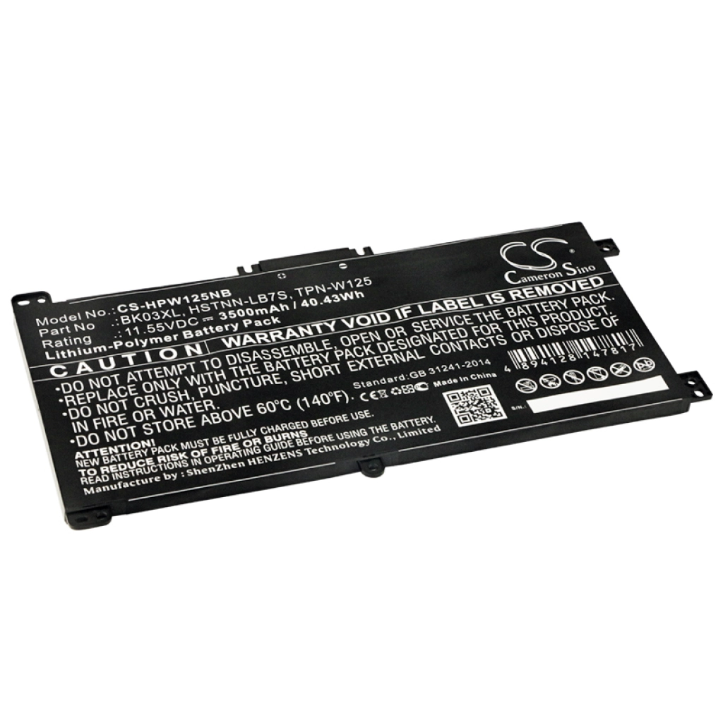 Batteria notebook HP Pavilion X360 14-BA051SA (CS-HPW125NB)