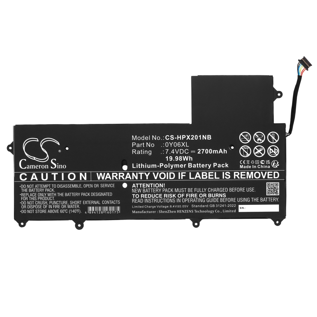 Notebook battery HP CS-HPX201NB