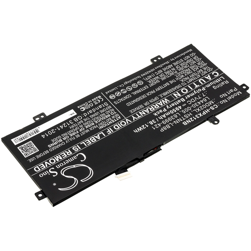 Batteria notebook HP Chromebook X360 12B-CA0000NG (CS-HPX312NB)