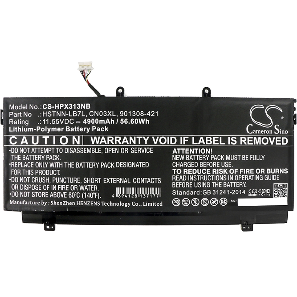 Batterie Sostituisce HSTNN-LB7L