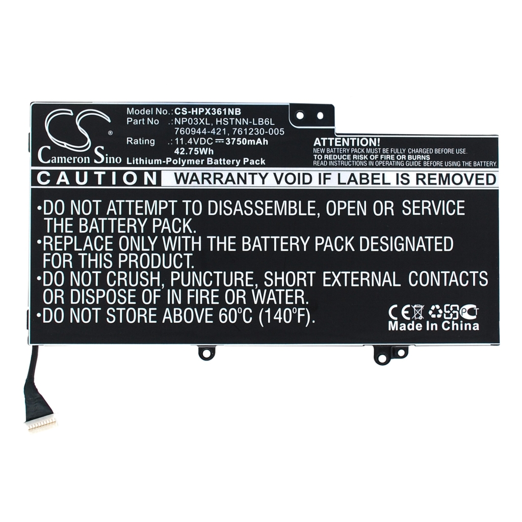 Batteria notebook HP Pavilion 13-A105NX (CS-HPX361NB)