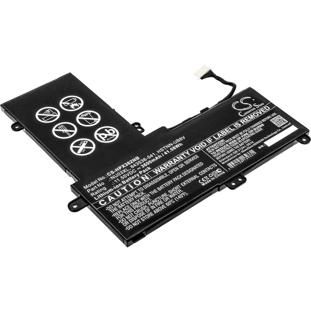Batteria notebook HP Pavilion 11-U000NL (CS-HPX362NB)