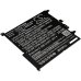 Batterie Sostituisce 941617-855