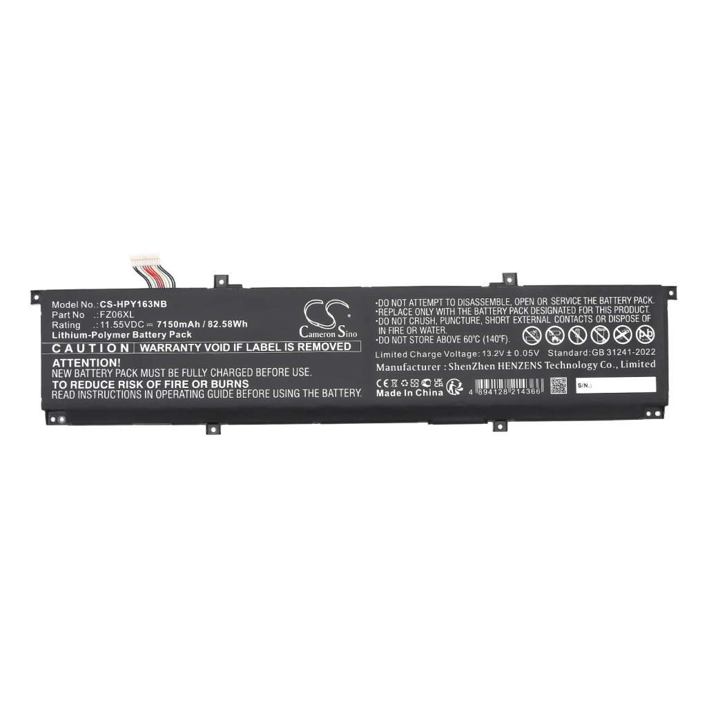 Batteria notebook HP ENVY 16-H0011NP (CS-HPY163NB)
