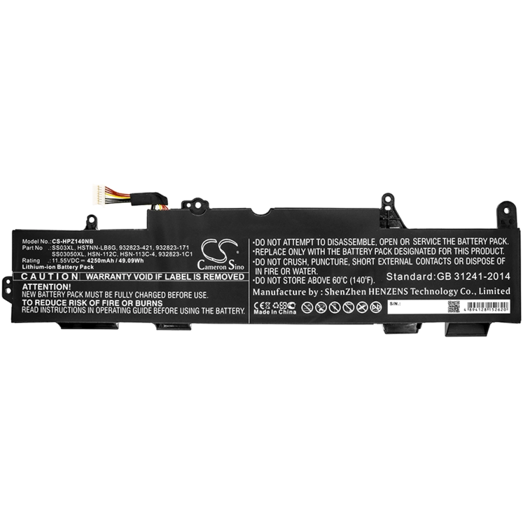 Batteria notebook HP EliteBook 830 G5-3JW93EA (CS-HPZ140NB)