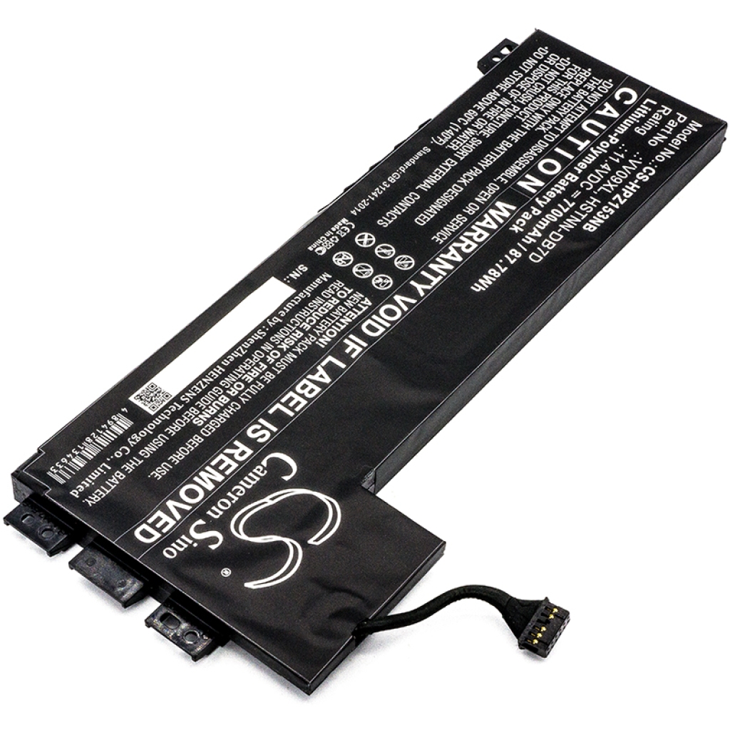 Batteria notebook HP ZBook 15 G3 T7V54EA (CS-HPZ153NB)