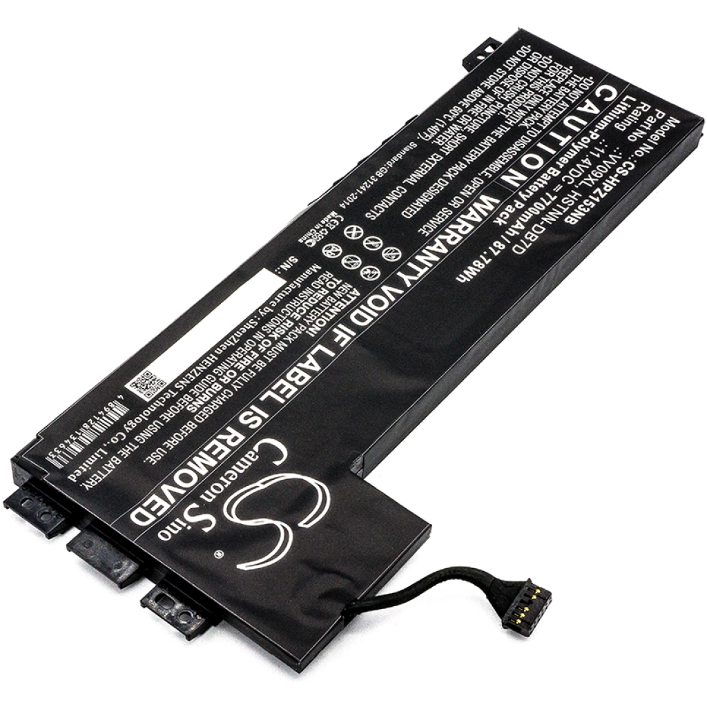 Batteria notebook HP ZBook 15 G3 V2W07UT (CS-HPZ153NB)
