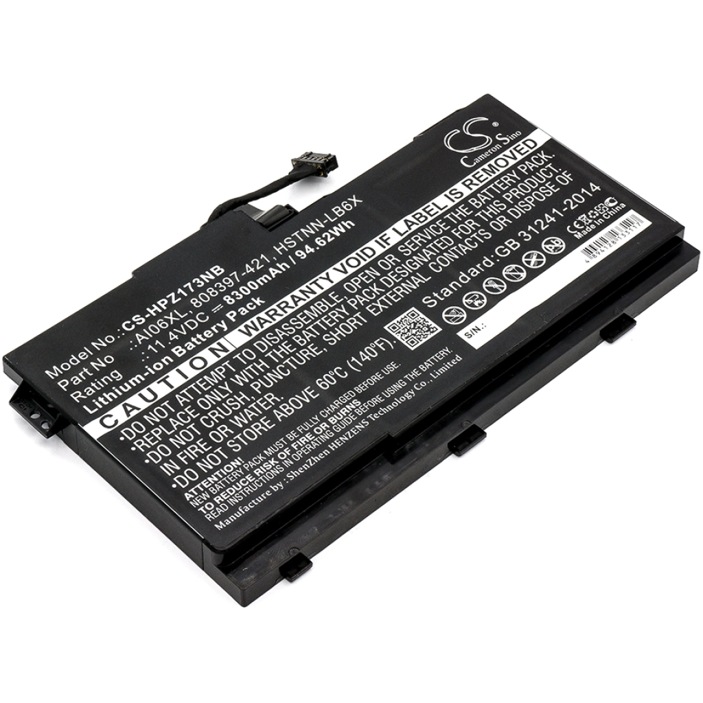 Batteria notebook HP ZBook 17 G3(Y6J68ET) (CS-HPZ173NB)