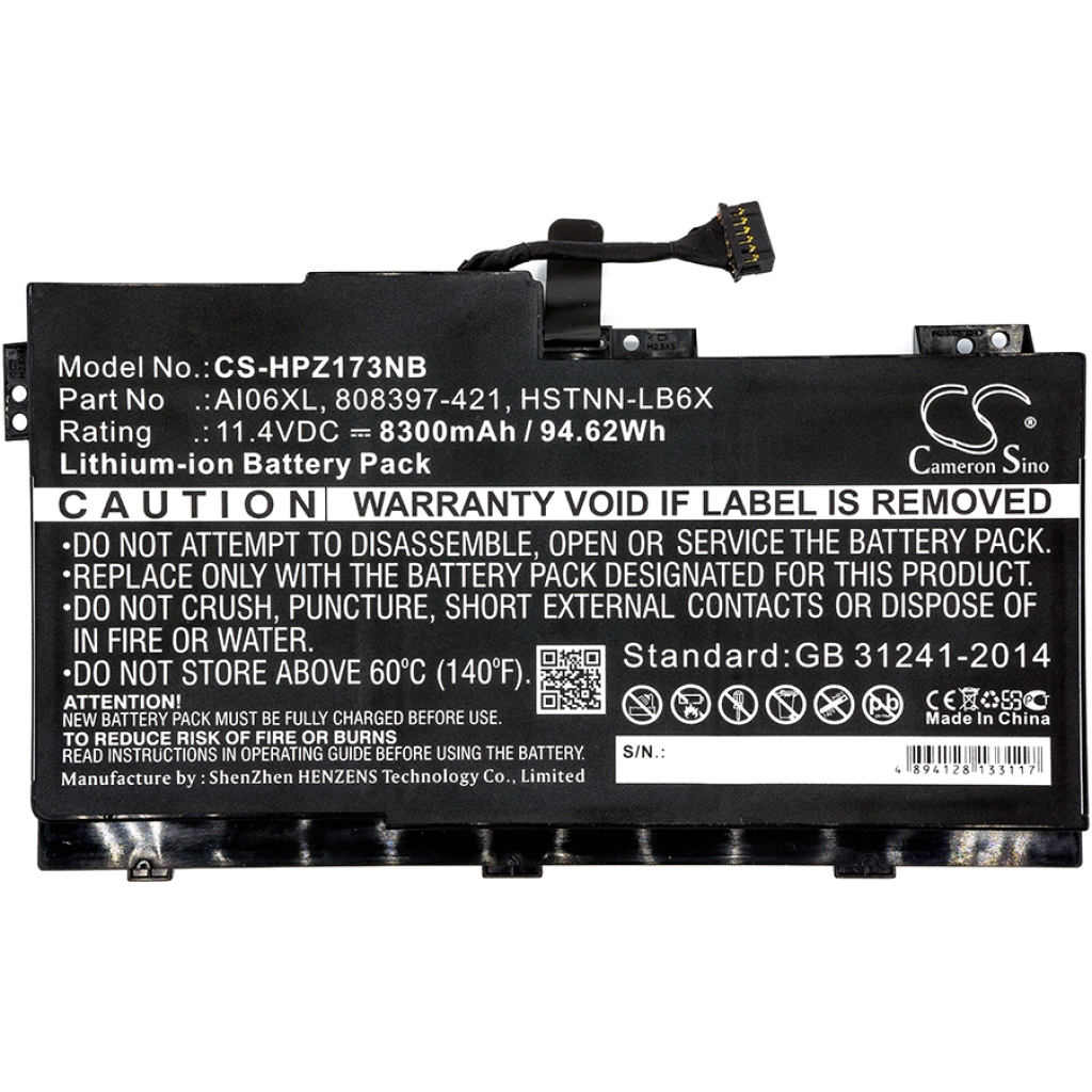 Batterie Sostituisce AI06096XL