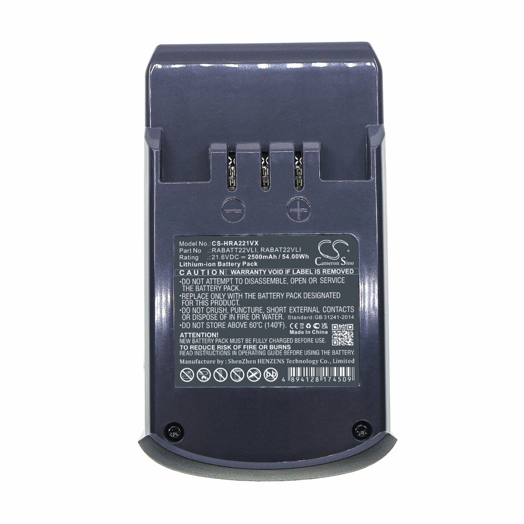 Batteria a vuoto Hoover RA22PTG011