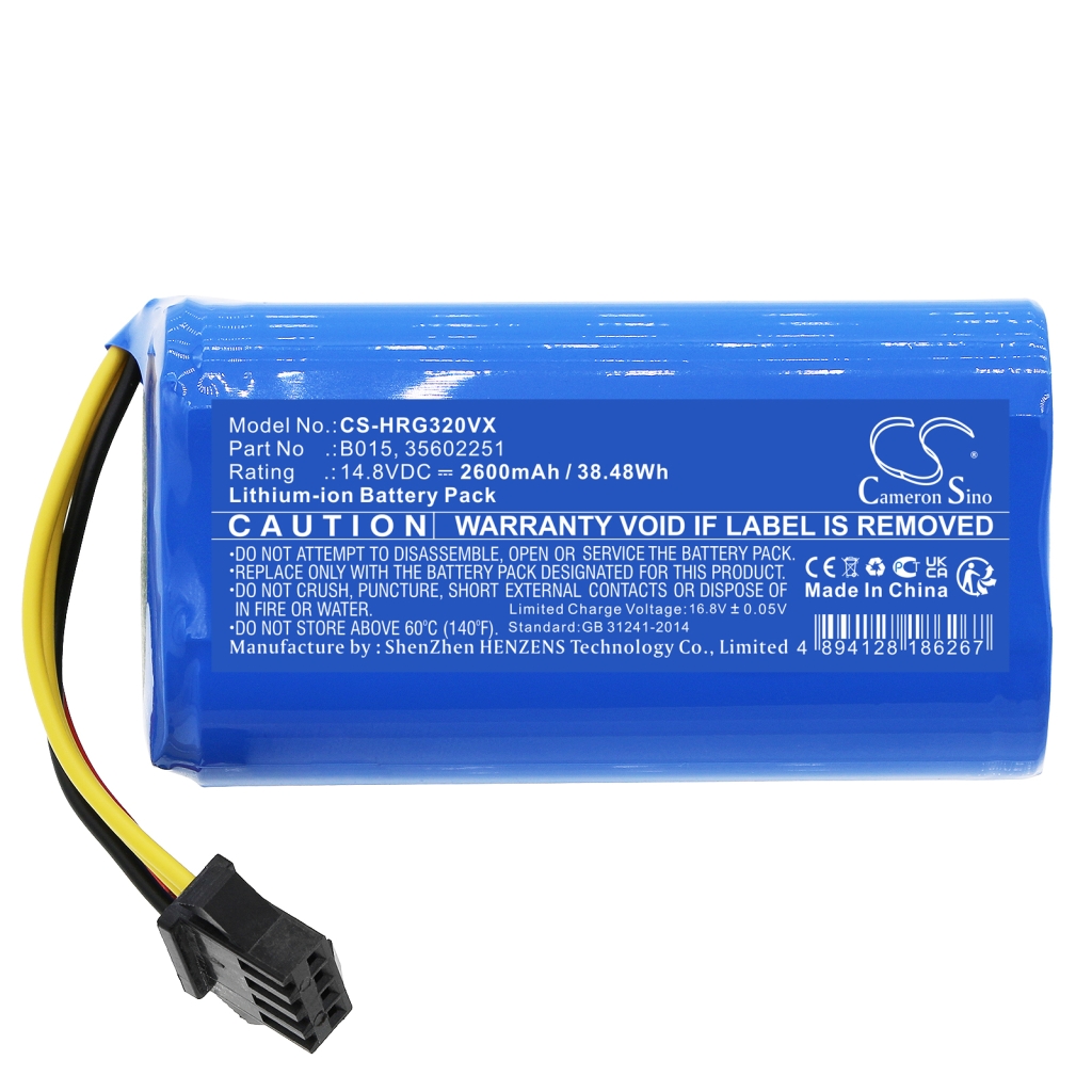 Batterie Sostituisce HGO0314BAT