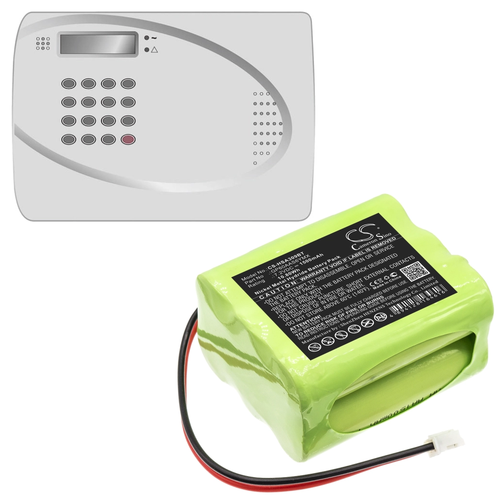 Batterie Batteria per telecamera di sicurezza domestica CS-HSA309BT