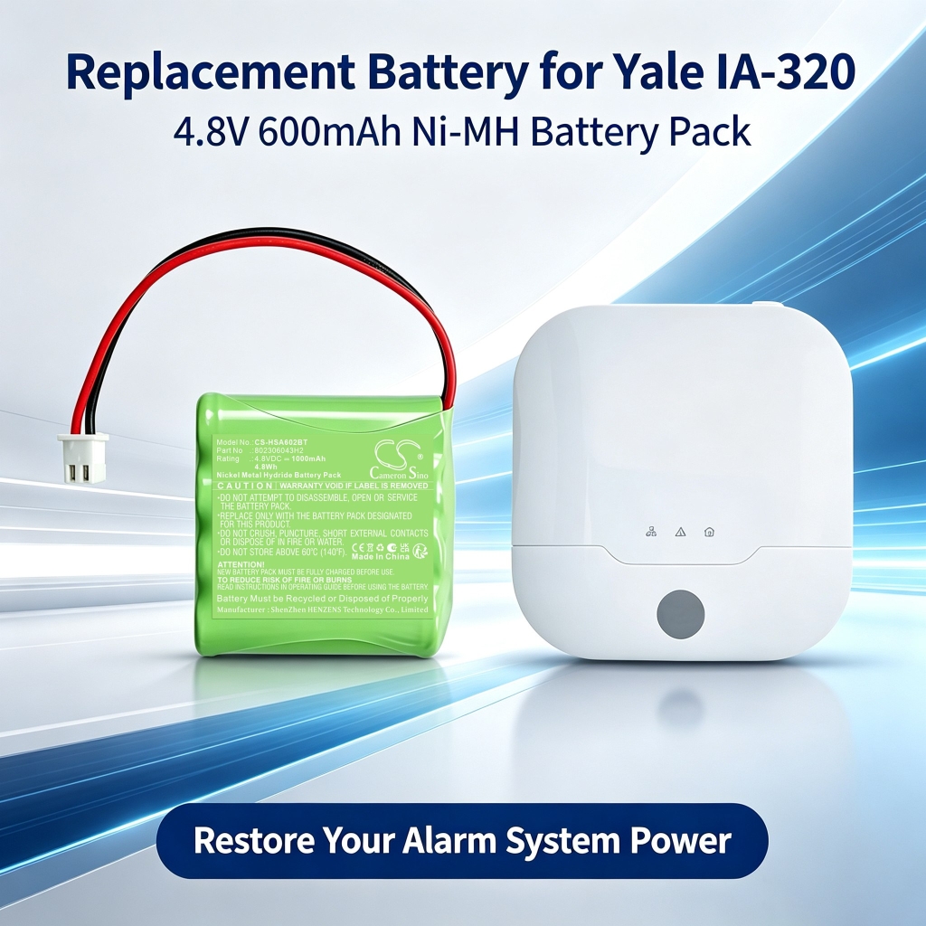 Batteria compatibile con Yale CS-HSA602BT