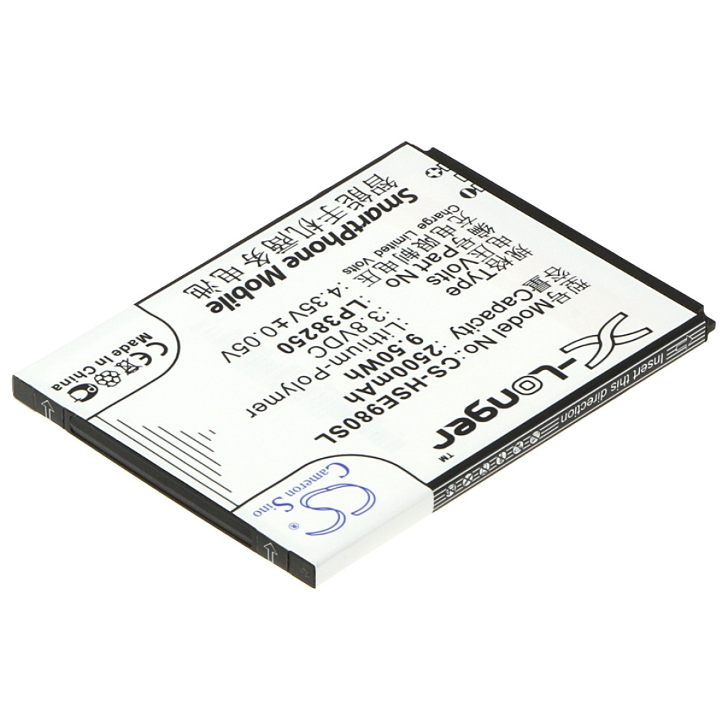 Sostituzione della batteria compatibile per Hisense LP38250