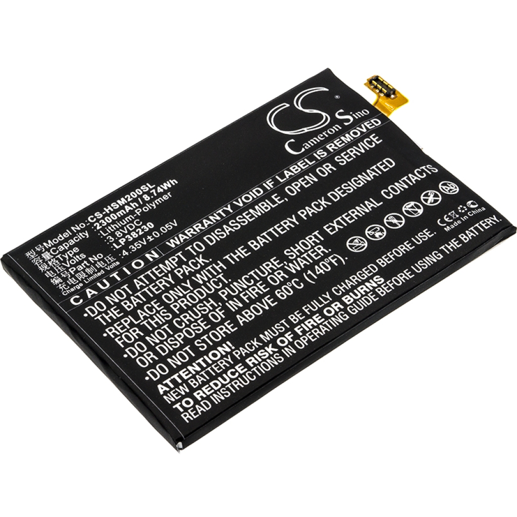 Batterie Batteria del telefono cellulare CS-HSM200SL