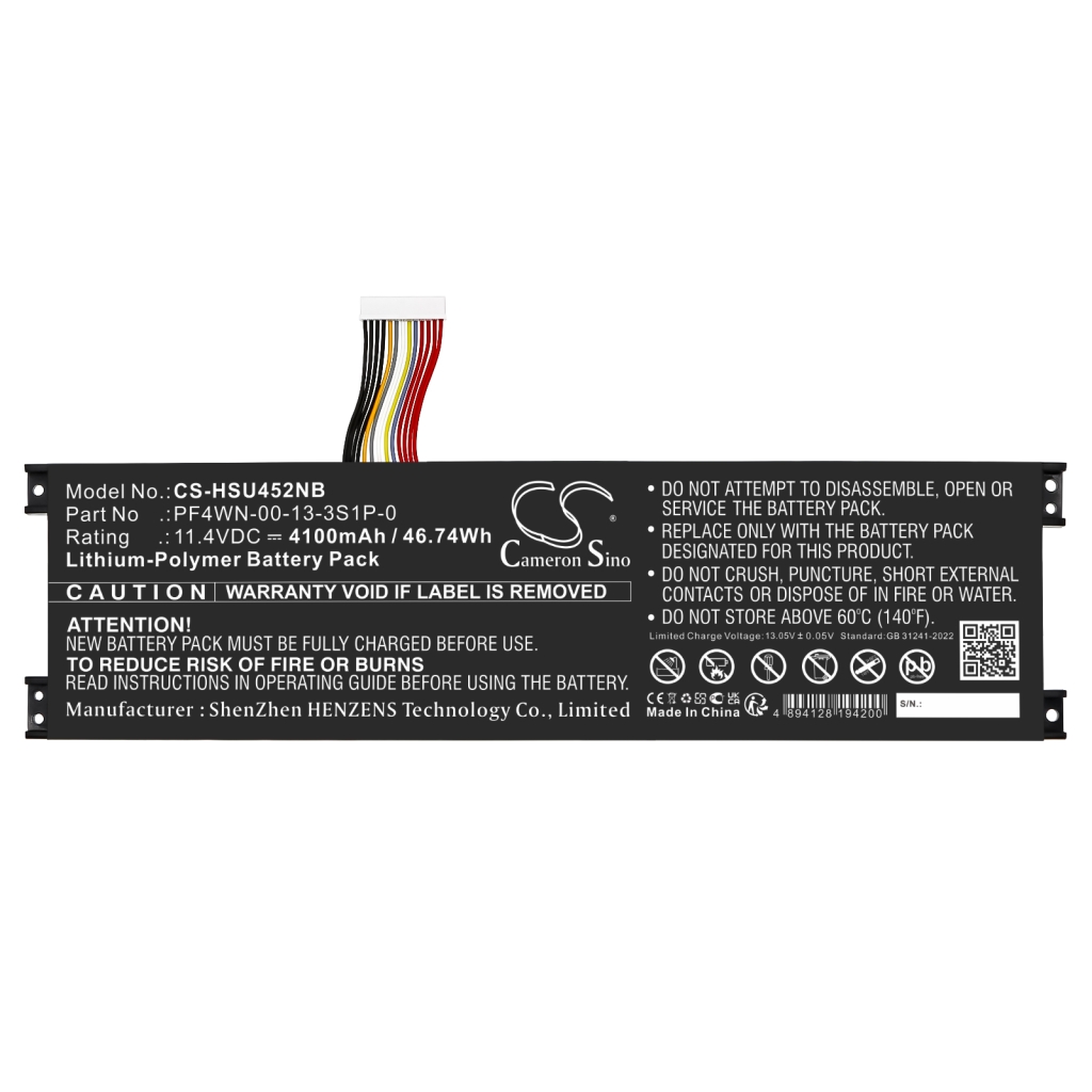 Batteria notebook Motile CS-HSU452NB