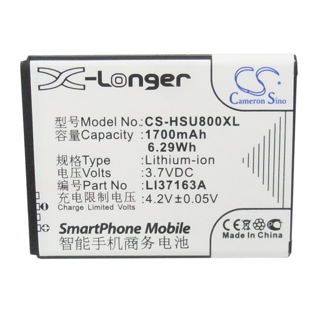 Sostituzione della batteria compatibile per Hisense LI37163A