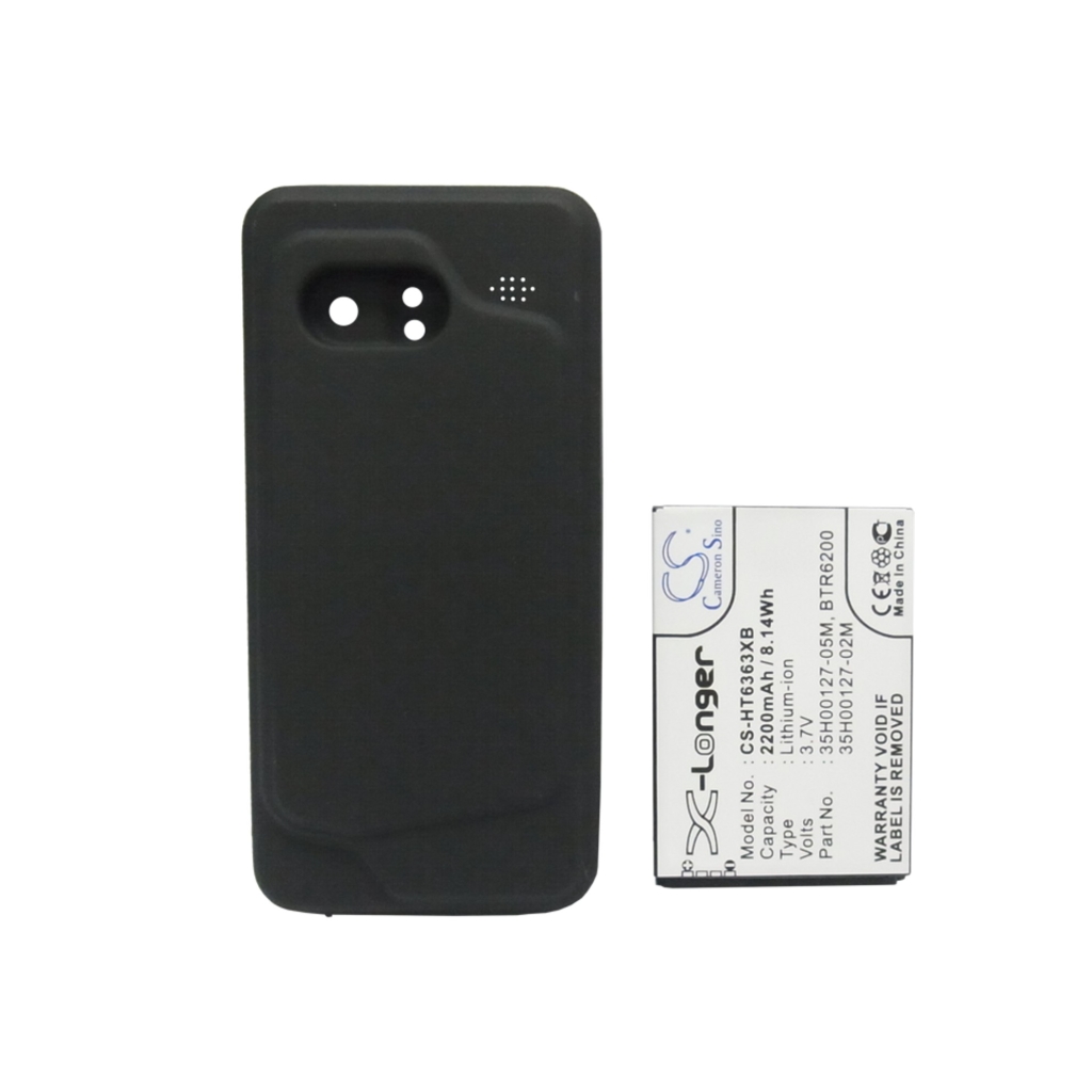 Batteria compatibile con Verizon HTC Sprint Google CS-HT6363XB