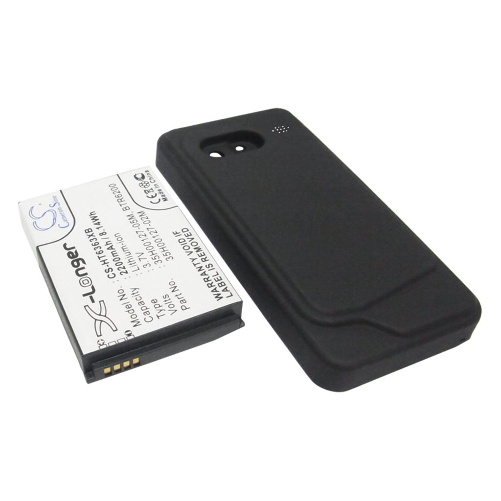 Batteria compatibile con Verizon HTC Sprint Google CS-HT6363XB