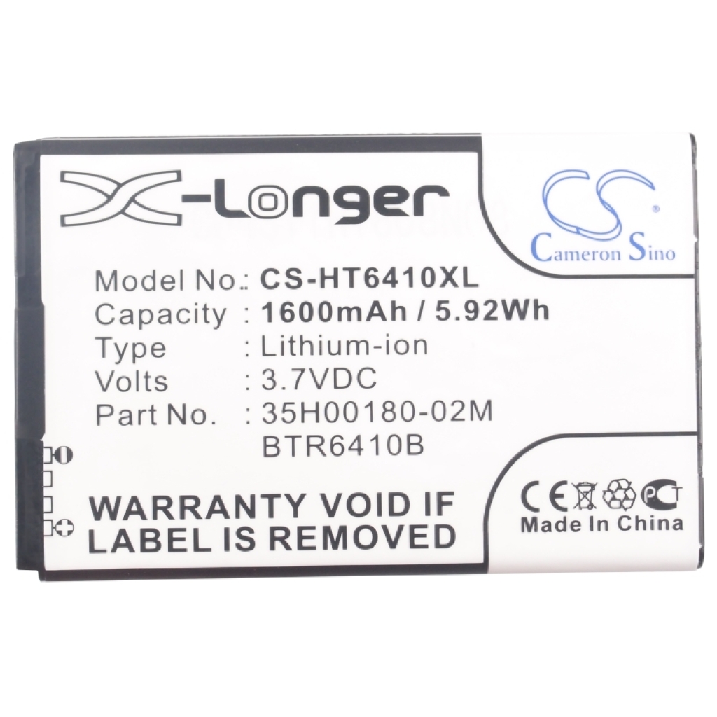 Batterie Sostituisce BTR6410B