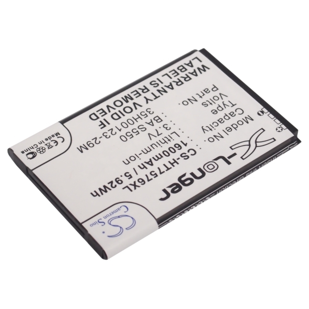 Sostituzione della batteria compatibile per HTC 35H00123-29M,BA S550