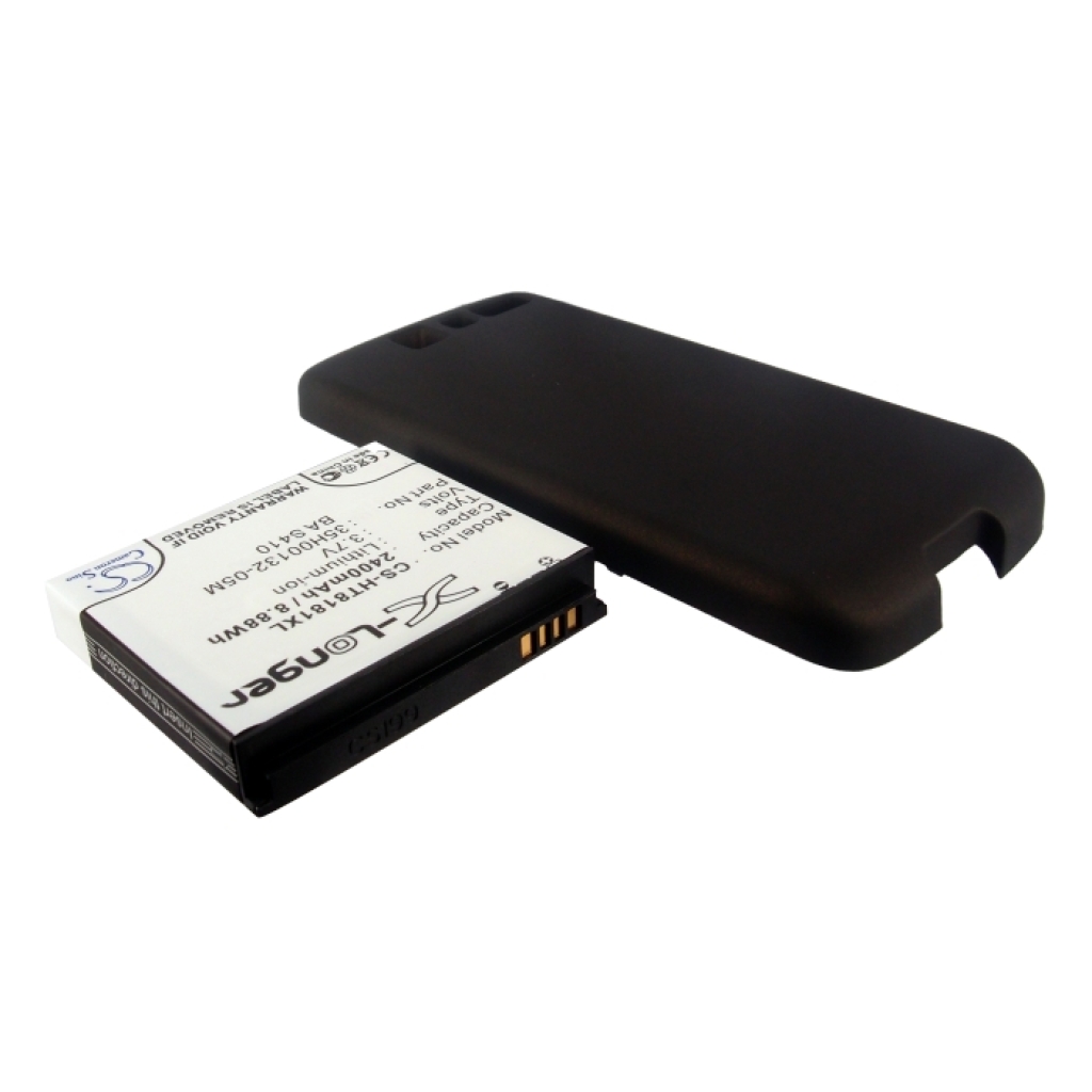 CS-HT8181XL 3.7V 2400mAh 8.88Wh Li-ion battery HTC + replacement cover