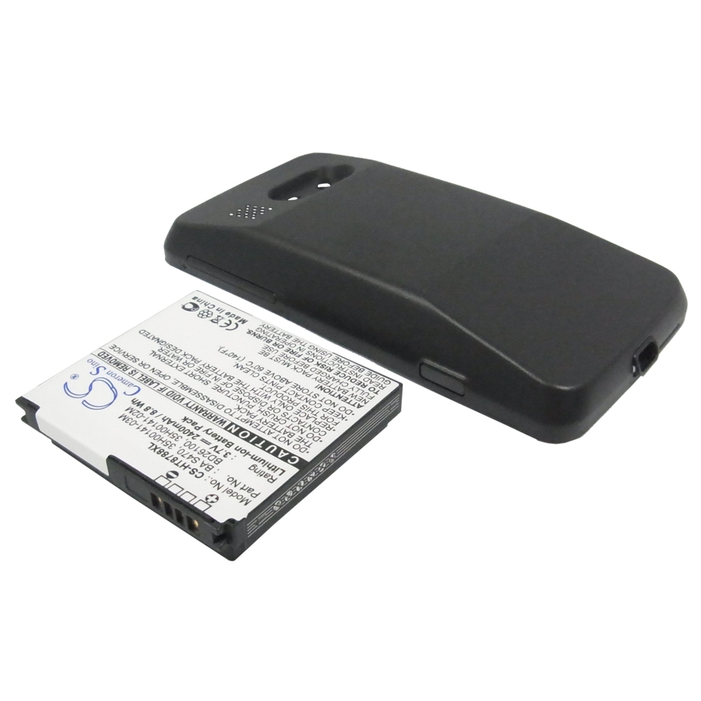 Cameron Sino CS-HT8788XL batteria con cover posteriore grigia, vista posteriore