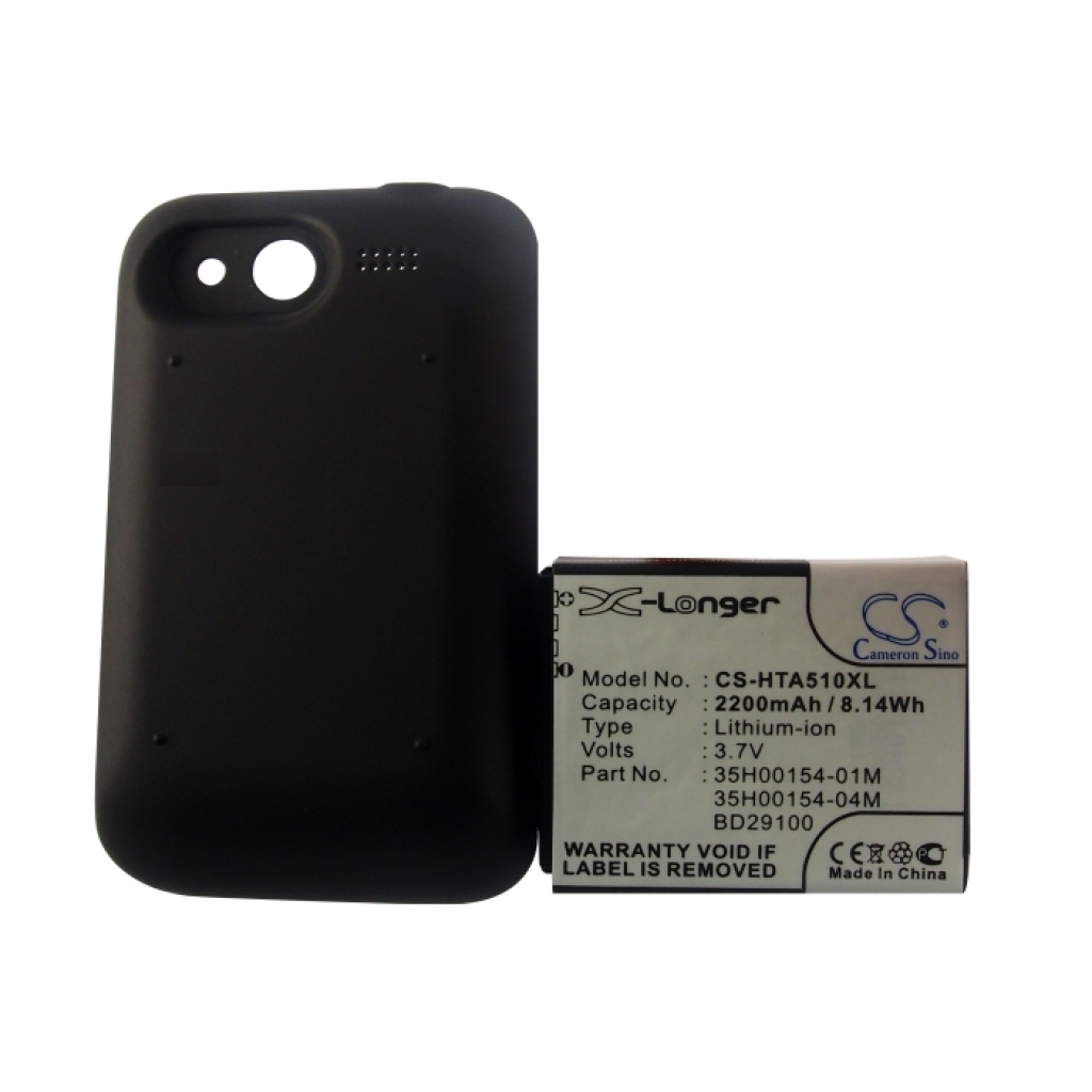 Batteria compatibile con HTC CS-HTA510XL