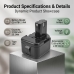 Batterie compatibile con Hitachi DS 10DTA 10DVA 12DM CS-HTB121PW