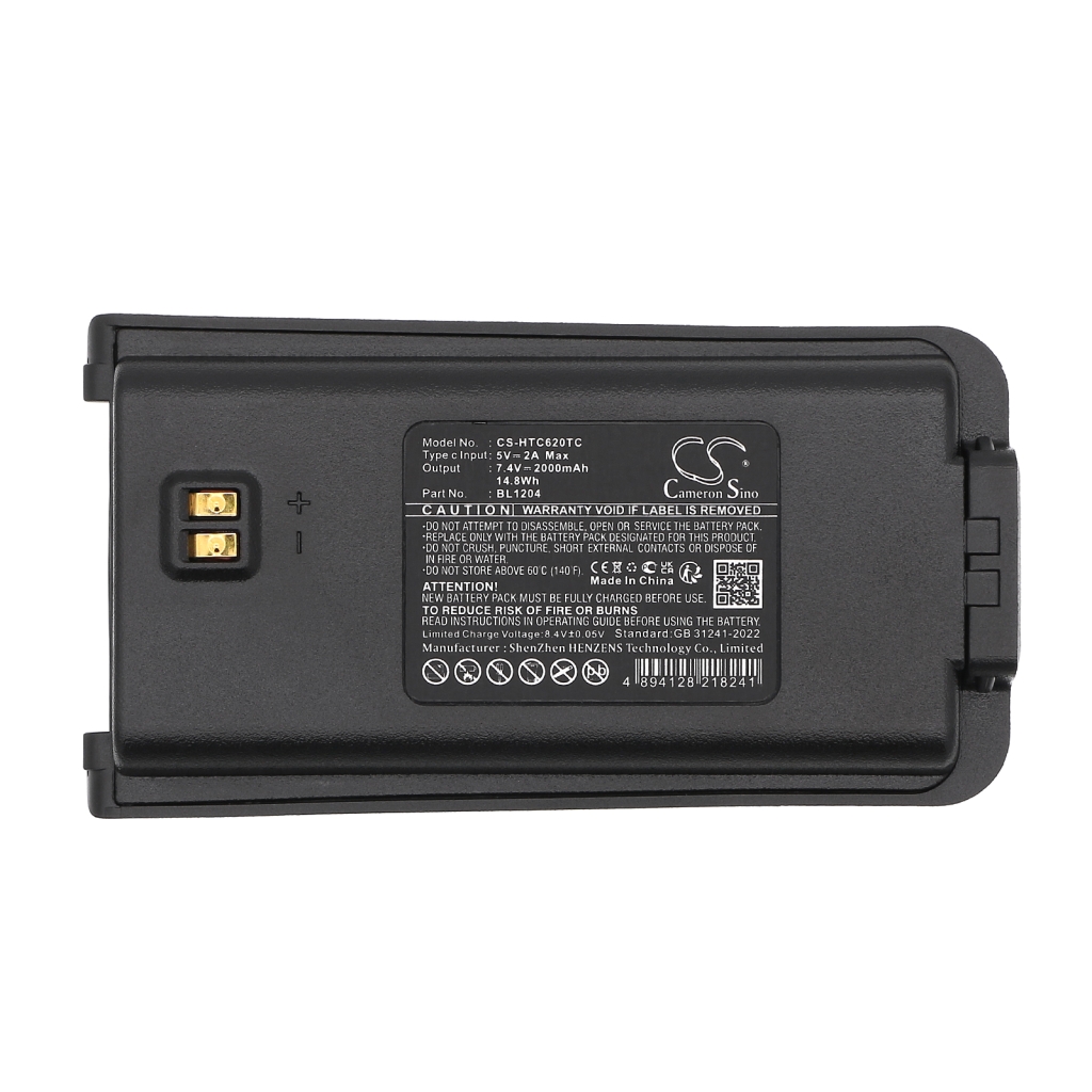 Two-Way Radio Battery Hytera TC-610