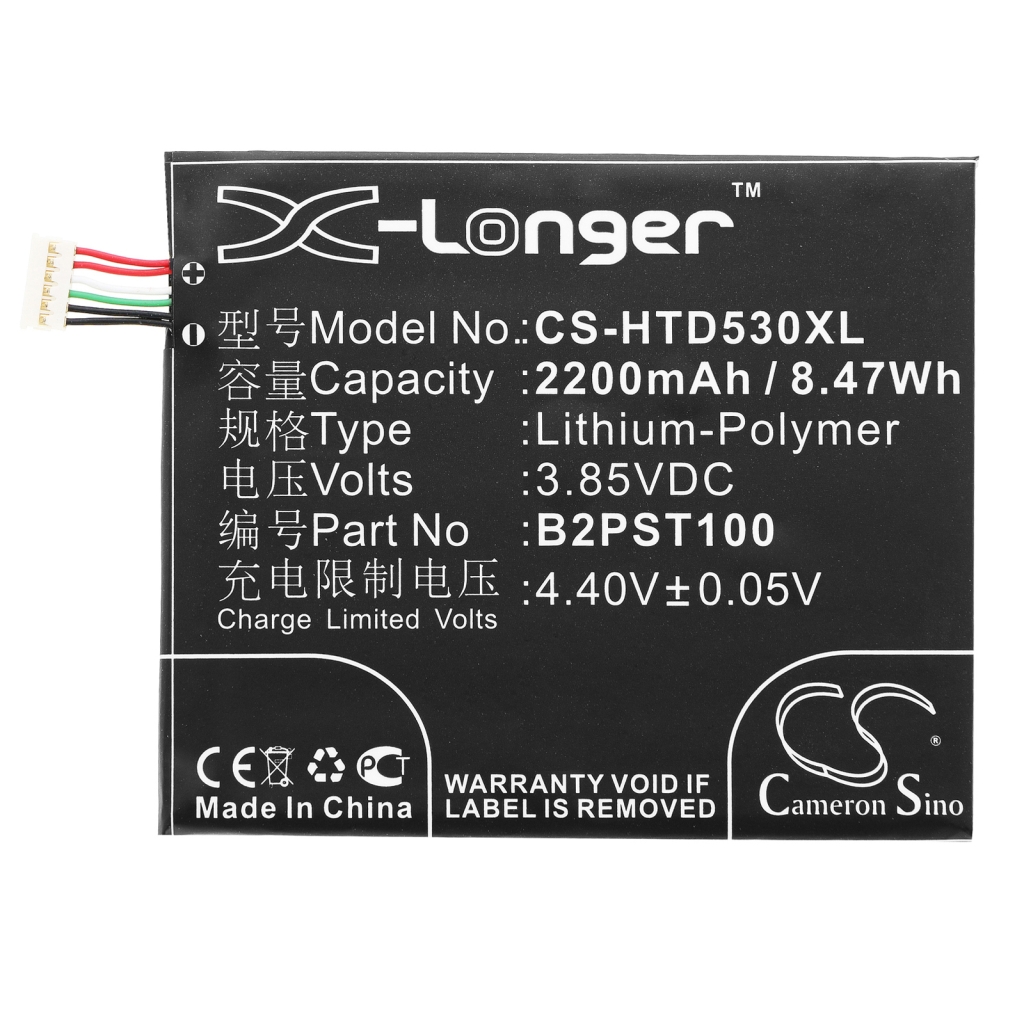 Sostituzione della batteria compatibile per HTC 35H00257-00M,B2PST100