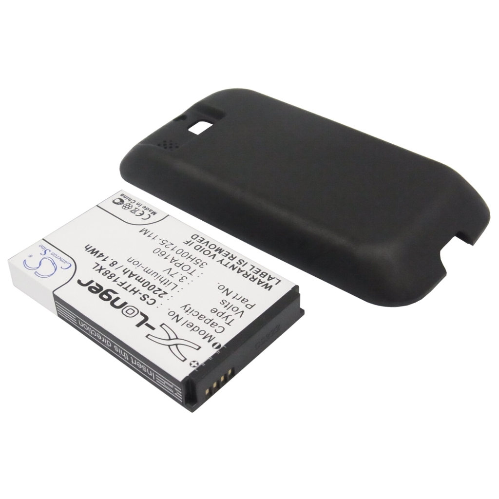 Sostituzione della batteria compatibile per HTC 35H00125-11M,TOPA160