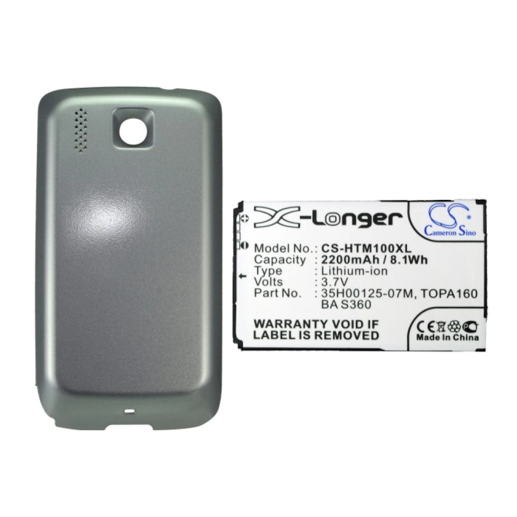 Batterie Batteria del telefono cellulare CS-HTM100XL
