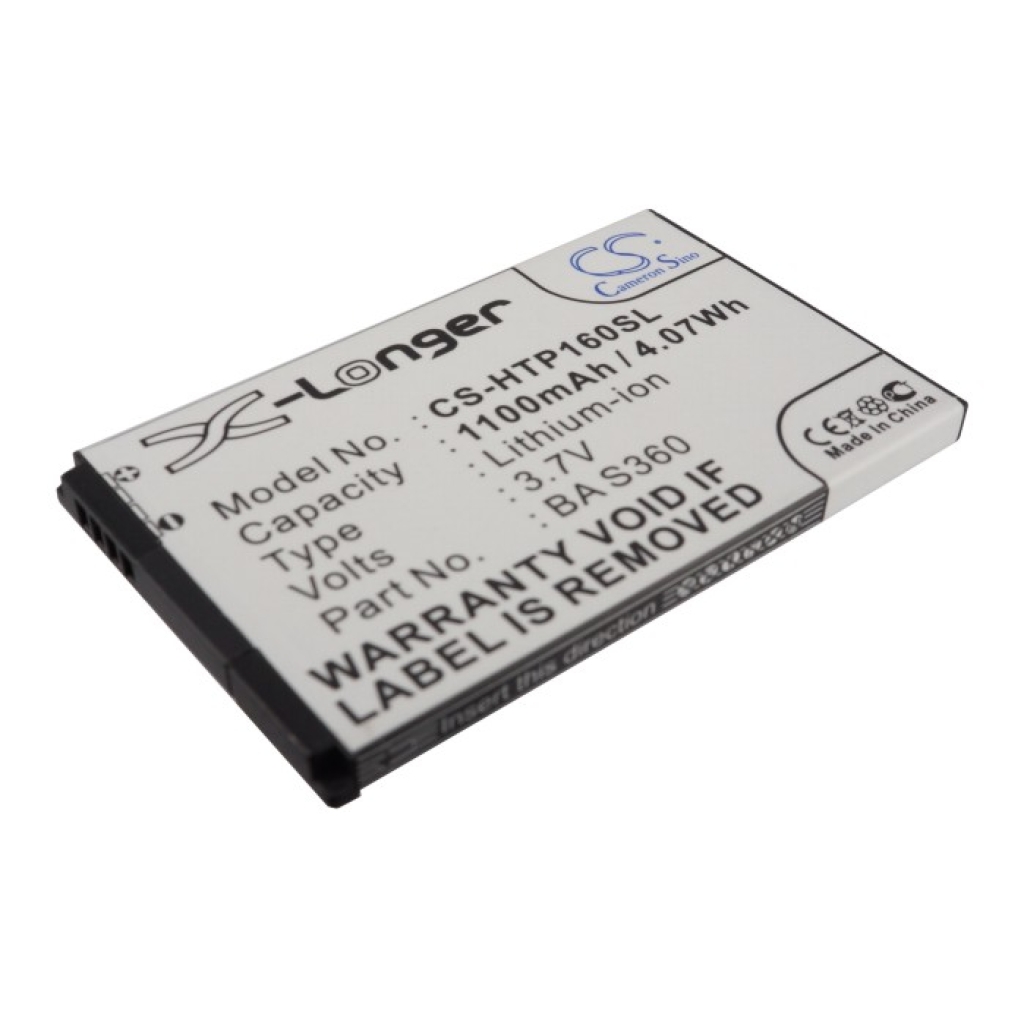 Batteria compatibile con HTC AT&T O2 T-Mobile DOPOD CS-HTP160SL
