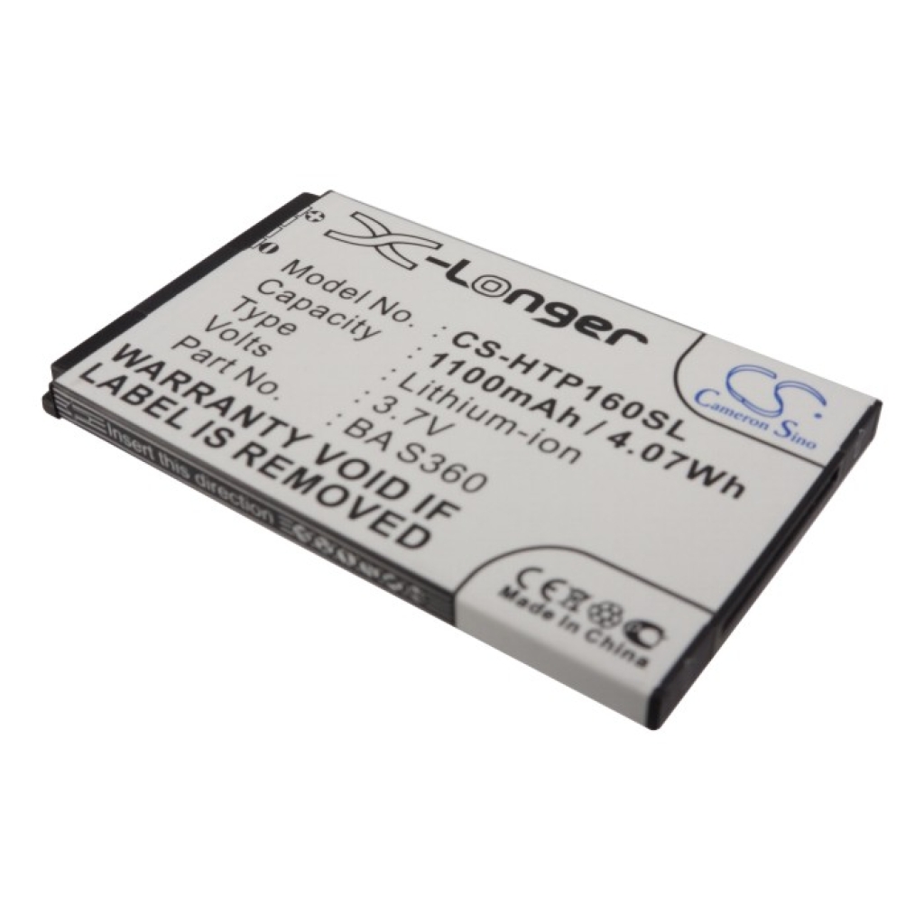 Batteria compatibile con HTC AT&T O2 T-Mobile DOPOD CS-HTP160SL