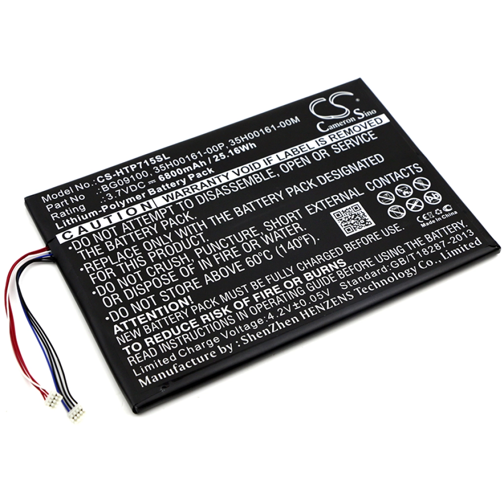 Batteria compressa HTC P715a (CS-HTP715SL)