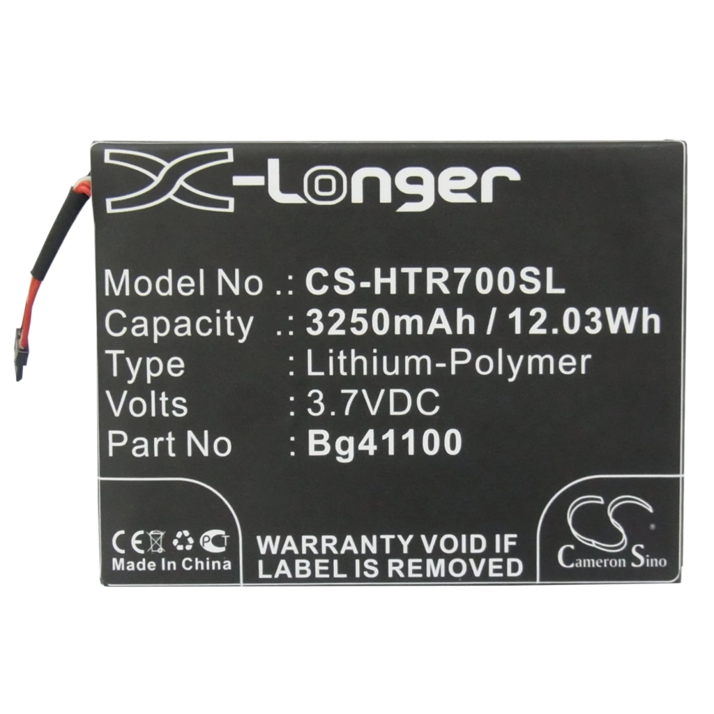 Batteria compressa HTC R7 (CS-HTR700SL)