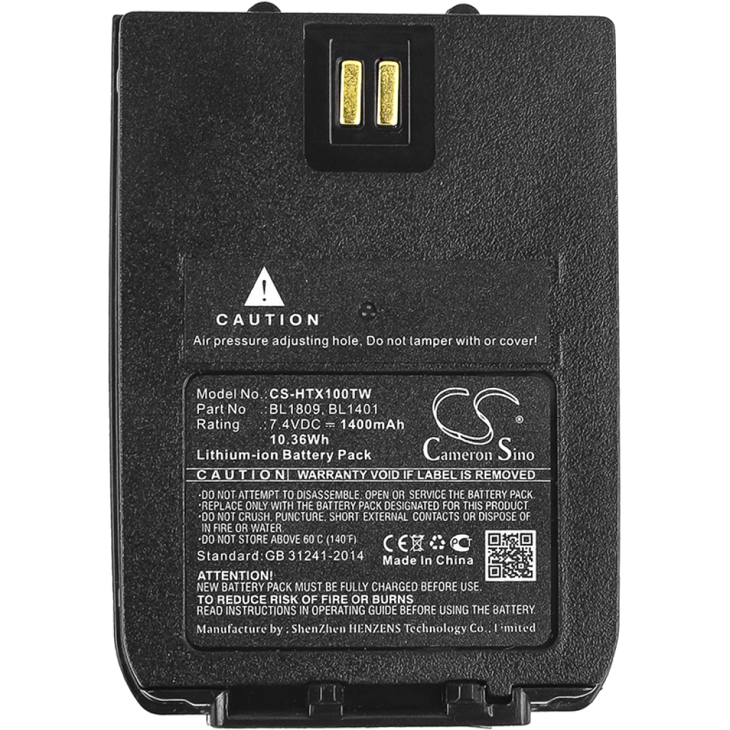Batteria radio bidirezionale Hytera X1pi-V1 (CS-HTX100TW)