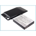 Cameron Sino CS-HTX710HL batteria Li-ion estesa con cover posteriore: 3000mAh 3,7V Li-ion