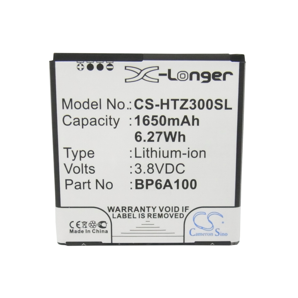 Sostituzione della batteria compatibile per HTC 35H00190-09M,BP6A100
